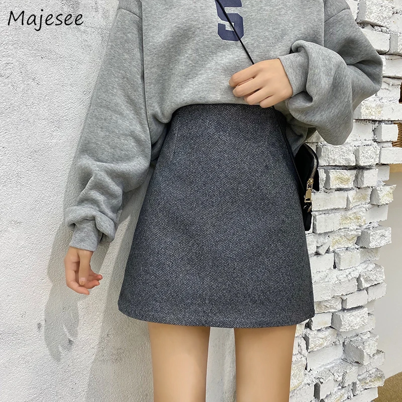 Мини-юбка женская однотонная простая Harajuku юбка с высокой талией Женская корейская мода все Mach уличная женская элегантная шикарная горячая распродажа