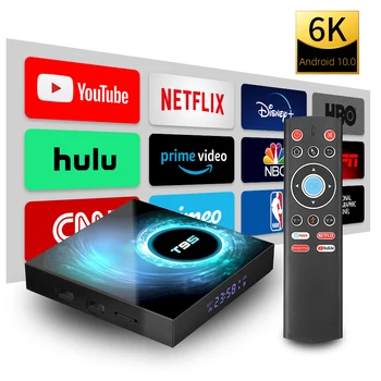 

Smart TV Box Android 10.0 10 9 4GB 32GB 64GB Allwinner H616 Quad Core 6K Media player Set top box supports 2.4G for Disney +
