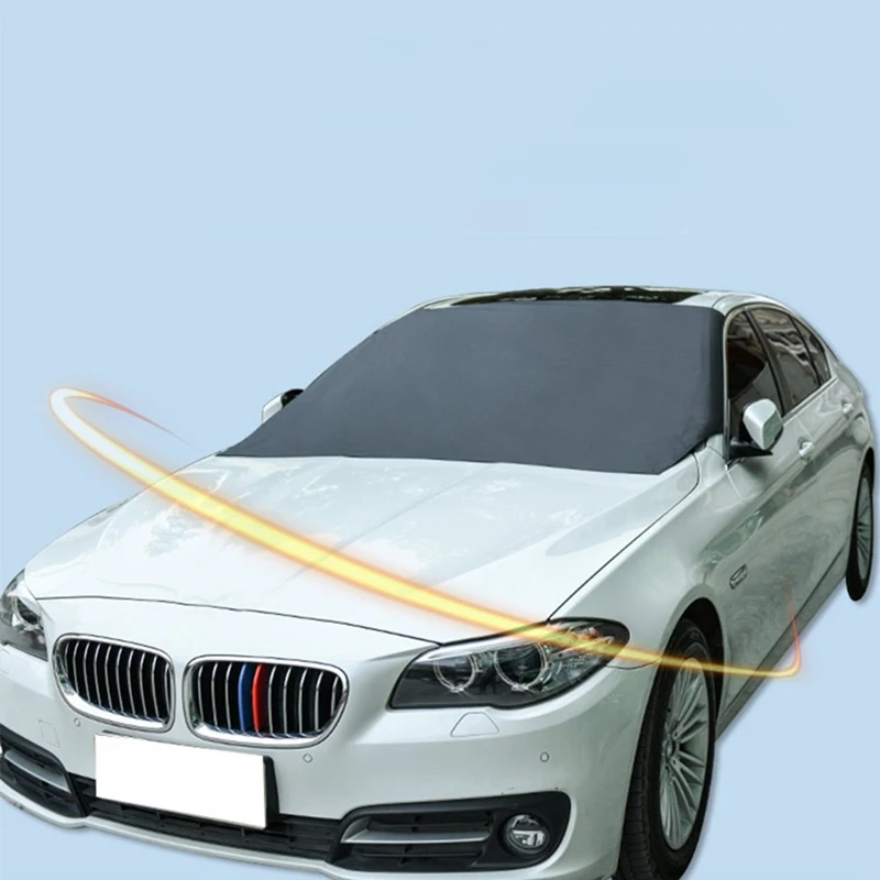 Авто лобовое стекло снежное покрытие Магнитный Водонепроницаемый Автомобильный ледяной Мороз солнцезащитный козырек анти Мороз Снег Лед ветровое стекло крышка