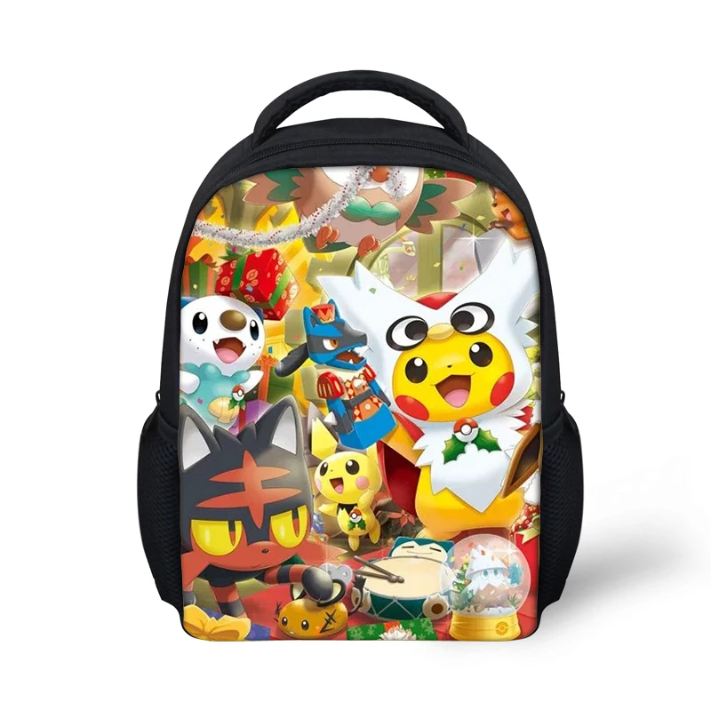 CDWX4419F HaoYun детский мини-рюкзак покемон аниме Deign детские школьные сумки Kawaii Pikacu узор для мальчиков и девочек маленький рюкзак - Цвет: CDWX4419F