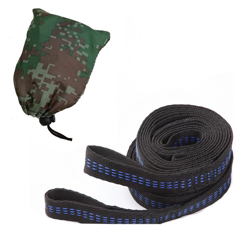 

With storage bag Strap For outdoor hammock Aerial yoga Adjustable 2pcs Polypropylene fiber Accessory