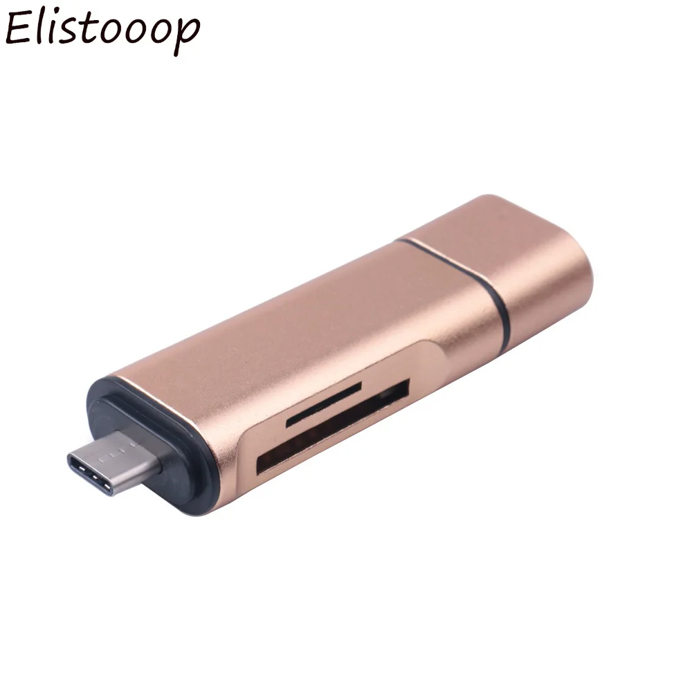 USB-a/c 3в1 OTG Micro usb type-C интерфейс на устройство для чтения карт SD TF для Macbook retina 12 Pro 13 15 Phone Tablet Card Reader