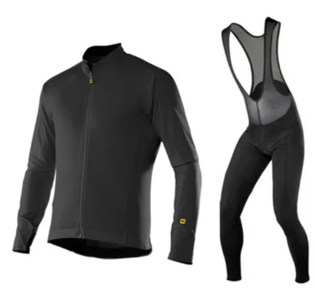 MAVIC мужские весенние с длинным рукавом Велоспорт Джерси комплект одежды Maillot Ropa Ciclismo Одежда для велоспорта велосипед форма Велоспорт Набор - Цвет: 4