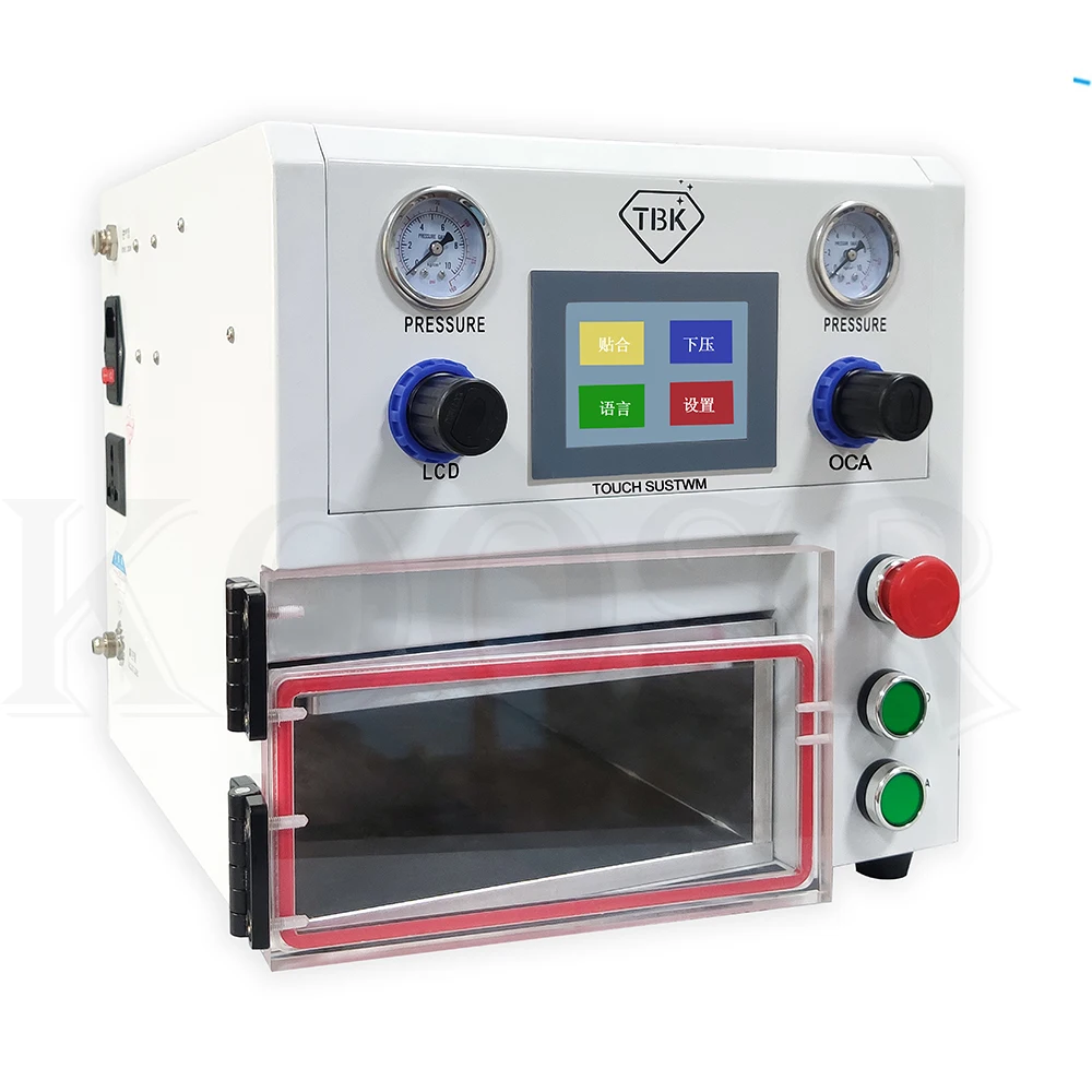Новое поступление 2019 года 3 в 1 машина для ламинирования TBK 108P OCA вакуумная