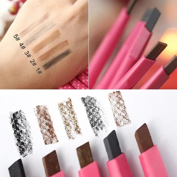 

1Pcs Black Makeup Sketch Liquid Eyebrow Pencil Waterproof Coffee Eye Brow Tattoo Pen Liner Long Lasting Eyebrow TSLM1
