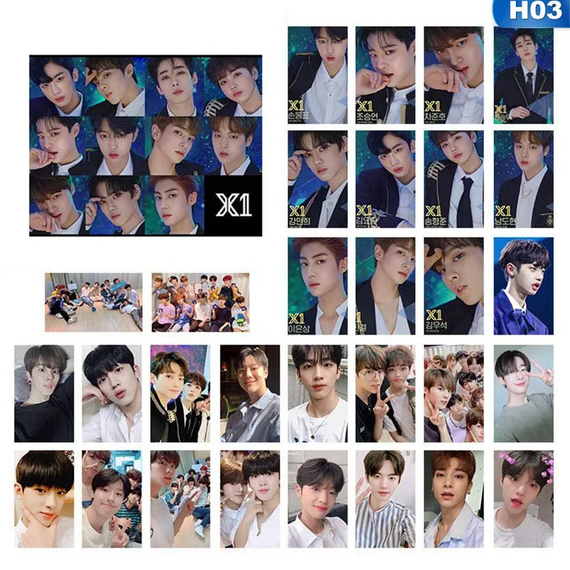 Kpop CIX HELLO Chapter 1 Стикеры для фотокарточек Jin Young Photo Stikcy Card BX 30 шт. открытка поздравительная открытка LOMO Card