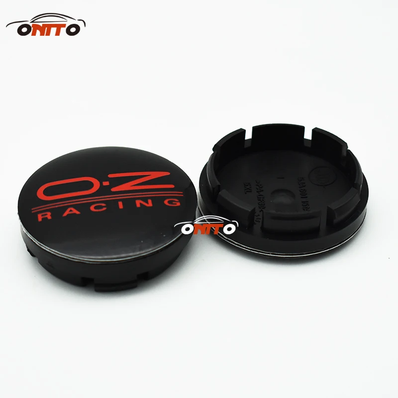 

4pcs 56mm O.Z OZ Wheel Center Hub Caps 2.20" emblem badge covers oz racing model car label accessories for skoda audi v w jeep