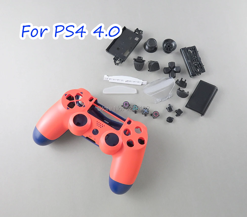 Корпус Крышка чехла наборы кнопок Замена для PS4 Pro Slim 4 0 JDS 040 контроллер|Запасные