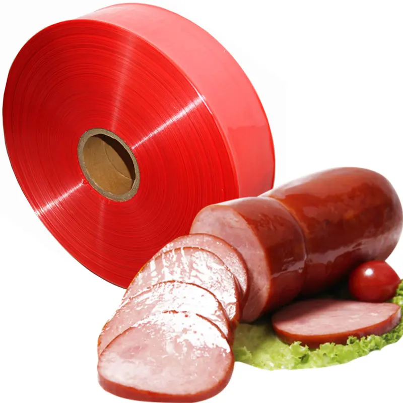 10 Meter Sausage Casing 85mm/100mm/120mm Plastics Casings for Sausage