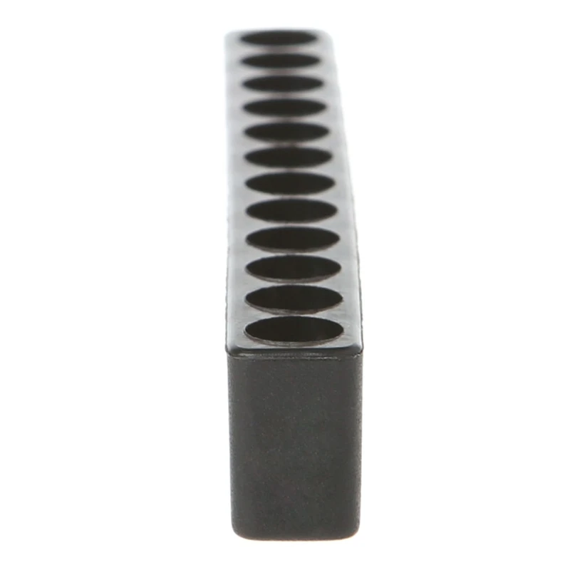 Screwdriver Hole 10/12 Holes Hex Shank Bit Holder Plastic Head Storage Case Tool D0AC tool backpack