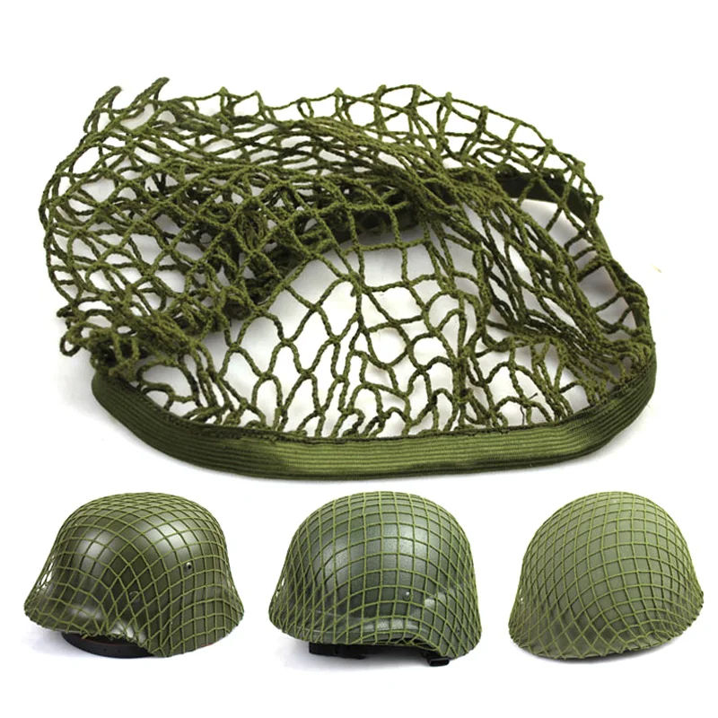 Camouflage Netting, Tactical Helmet Cover Helmet Camouflage Net Cover for M1 M35 M88 MK1 MK2 GK80 Lightweight and Portable
