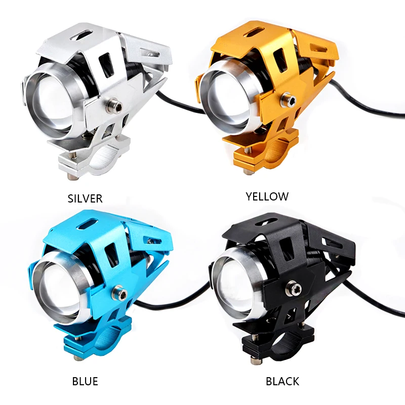 LED motorcycle headlight scooter led electric car highlight spotlight modified external U5 |