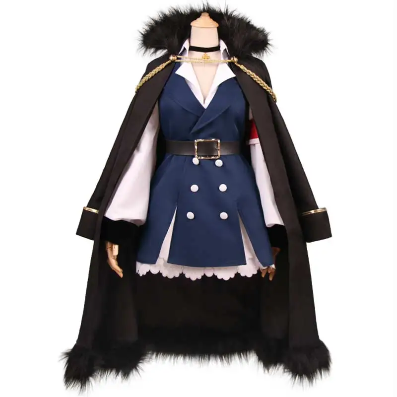Anime-Kostum-Cosplay-Seragam-Pakaian-Pertempuran-Kar98K-Garis-Depan