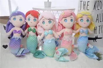 

5Pcs 40CM Mermaid Stuffed Animal Stuffed Mermaid Best For Plush Doll New Toy