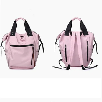 

New Parsimony College Style Anti-theft Women's Backpack Large Capacity Multi-function Fashion Portable Travel School Bag