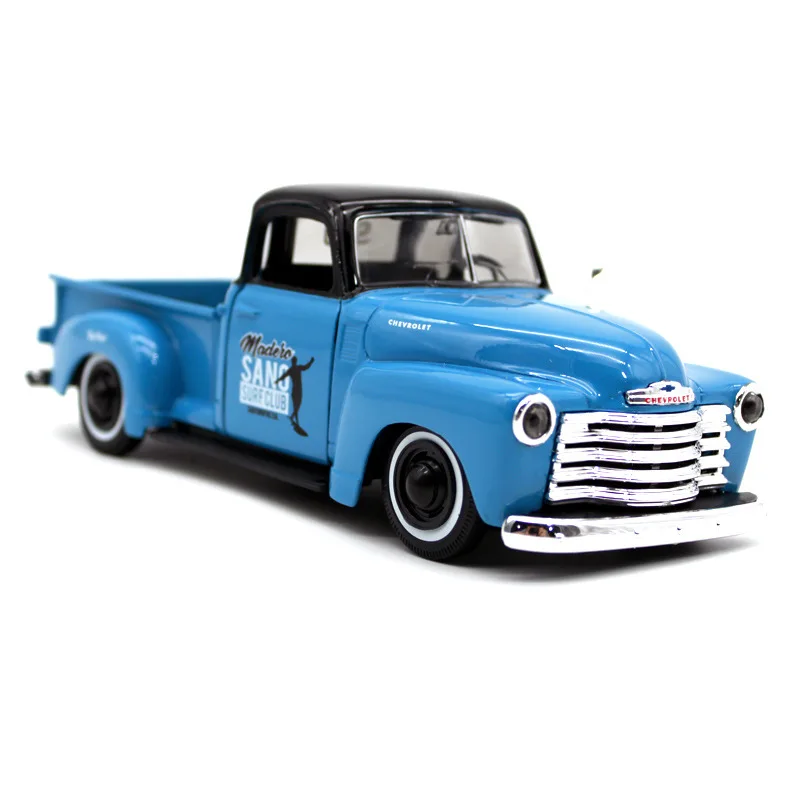Изысканная коллекция 1:25 1950 Chevrolet pickup модель сплава, высокая имитация литья передового подарочного украшения