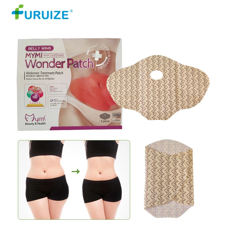 

MYMI WONDER PATCH Slimming patch Weight Loss patch Belly Wing Abdomen Treatment Navel Fat Burn wonder Slim patch