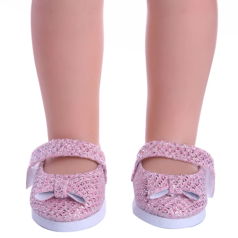 LUCKDOLL/разноцветная обувь с принтом; непромокаемые сапоги; подходят для 14,5 дюймов; американская кукла; Велли; аксессуары; поколение; игрушки для девочек; Gif - Цвет: N1098