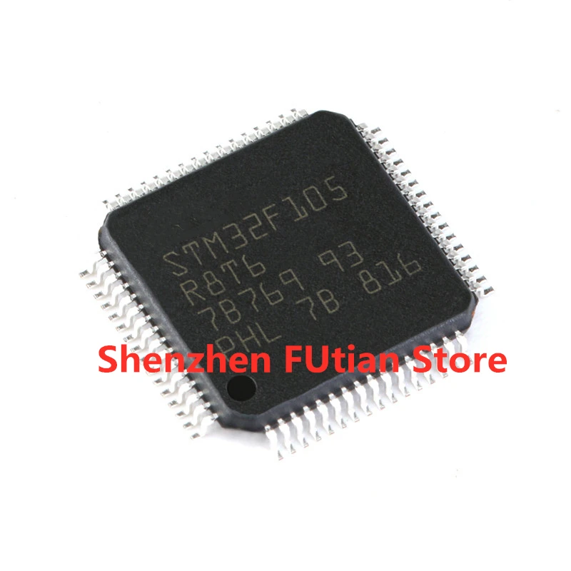 

1 шт./лот STM32F105R8T6 STM32F105 R8T6 QFP64