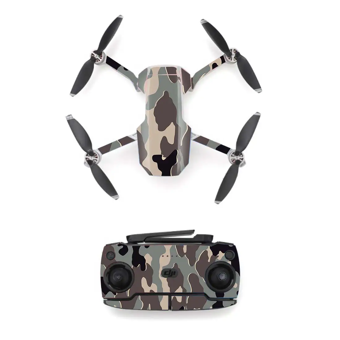 Camo Camouflage Style Skin Sticker for DJI Mavic Mini Drone And Remote Controller Decal Vinyl Skins Cover M0036 | Электроника
