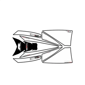 

MTKRACING Rear panel number board 3D Gel Protector for YAMAHA YZF R1 2009