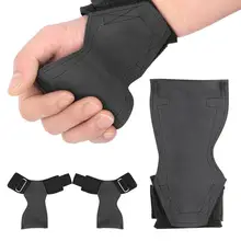 Weight Lifting Grip Pad Rubber Anti-Skid Gym Gloves Grip Pull-Up Training Barbell Dumbbell Weightlifting Grip Pad Power Training