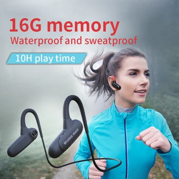 

New Wireless Sports Bluetooth Headphones Wireless Headset IPX5 Waterproof Running Earphone With 16GB With Mic Handsfree