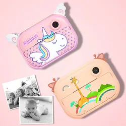 Appareil Photo instantané WIFI pour enfants, impression thermique, appareil Photo numérique, jouet, vidéo, cadeau d'anniversaire pour garçons 