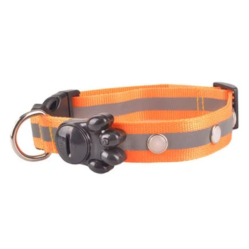 

Training Nylon Pet Collars Dog Collar Safety Light Up Flashing Glow Harnais Chien LED System Arnes Perro German Shepherd EE5QY