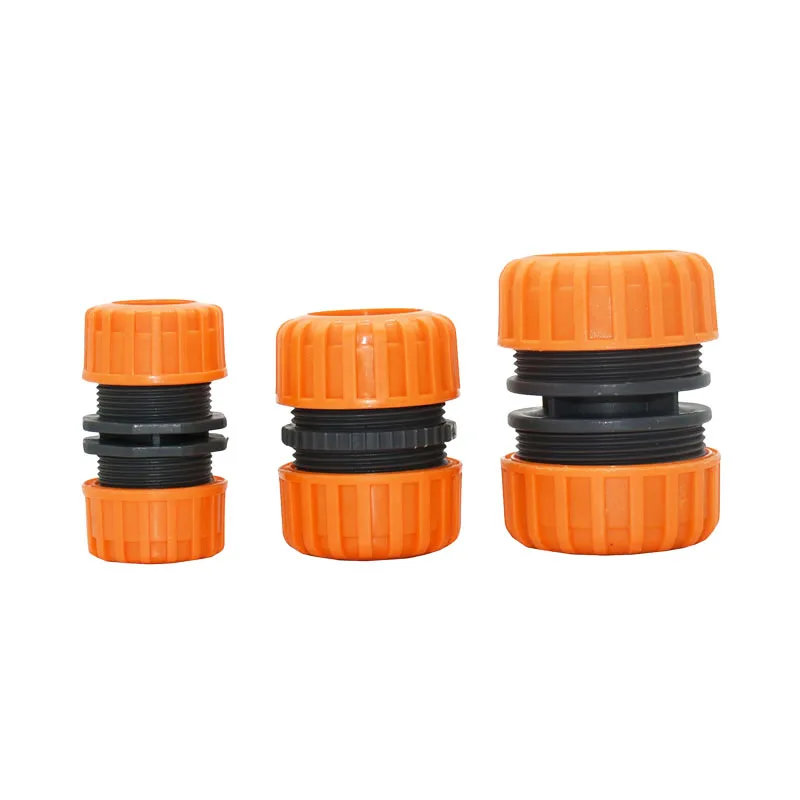 1/2" 3/4" 1" garden hose repair Quick Connector for DN15 DN20 DN25 irrigation hose extend lock nut 1pcs