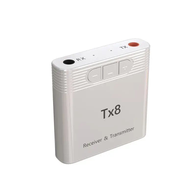 TX8 2-в-1 беспроводной Bluetooth 5,0 аудио приемник передатчик для ПК ТВ смартфонов Plug-and-play портативный адаптер
