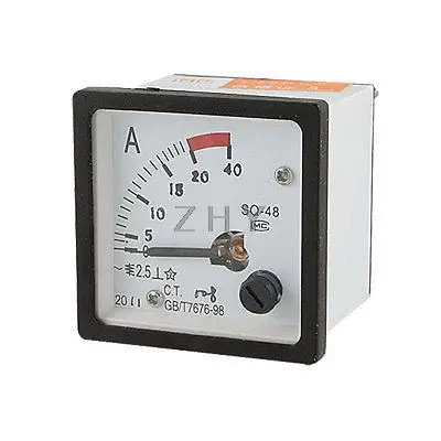 

AC 0-20A Square Panel Amper Meter Scale Ammeter Gauge
