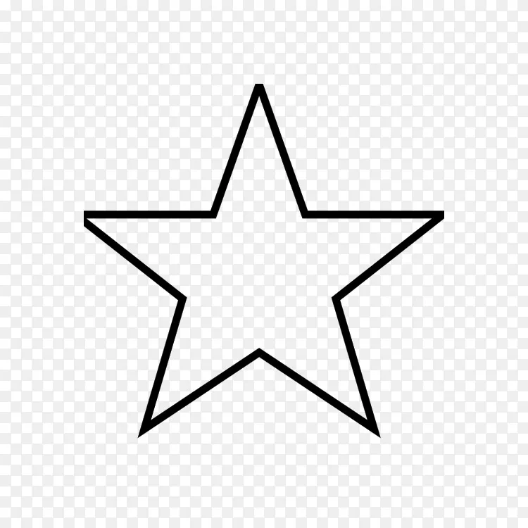 艺术文化中的五角星多边形五角星符号 星png图片素材免费下载 图片编号 Png素材网