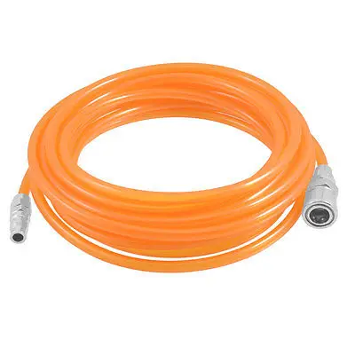 

5mm x 8mm x 10M Clear Orange Pneumatic Quick Connect Polyurethane PU Tube