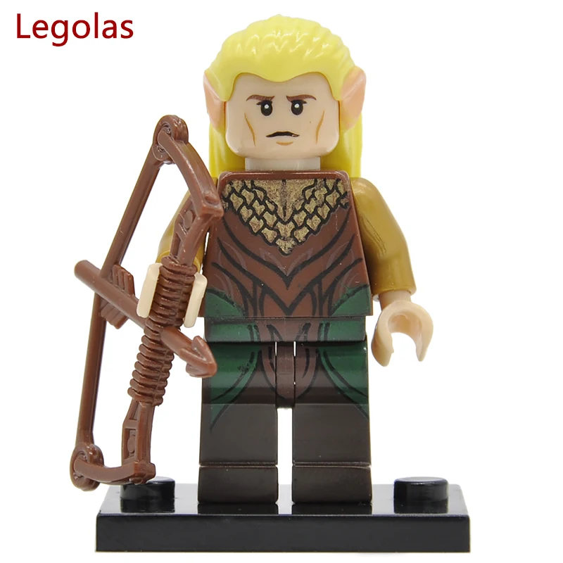 PG513 20 шт. Рейф Haldir Рохан Леголас фигурка Elrond Eomer Arag Bowman орк Мордора Боромир строительные блоки модели игрушки - Цвет: PG513