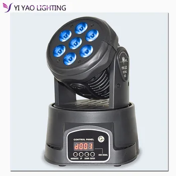 

Led 7X12W Wash Light RGBW 4in1 Moving Head Stage Light DMX Stage Light Dj Nightclub Party Concert Stage Professional