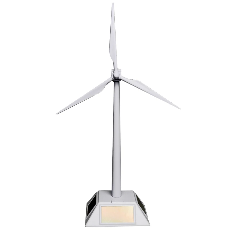 Education Learning Toy Desktop Model Solar Powered Windmills Wind Turbine M UK 