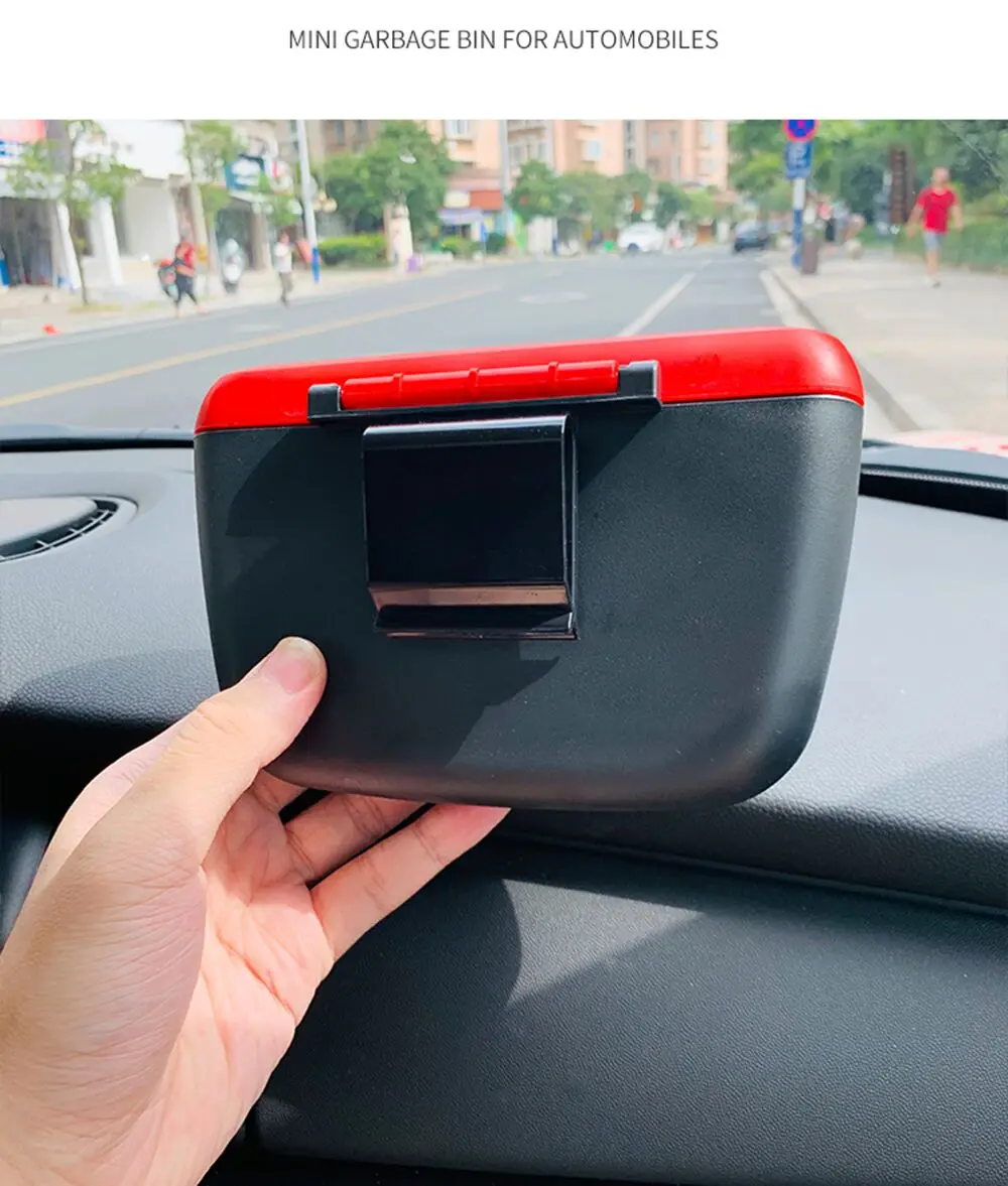 Distributeur de poubelle suspendu int&eacute;rieur de voiture modifi&eacute; Mini Cooper S JCW R55 R56 R60 F54 F55 F60 accessoires voiture