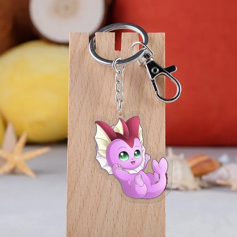 Eevee Monster Мода Манга акриловые брелки мультяшный брелок Подвеска игрушки брелок унисекс коллекция Подарки Новинка
