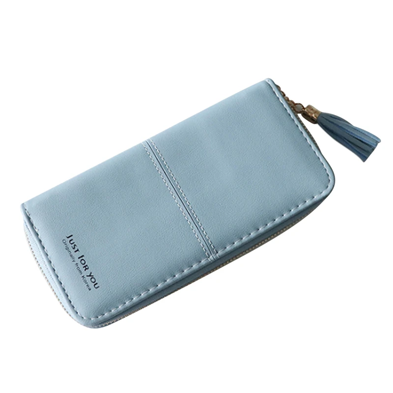 Wallet Female Long Korean Version Tide Personality Small Fresh Simple Student Cute Slim Coin Purse