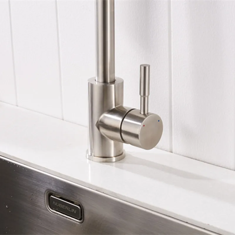 Touch Faucet Senducs Brushed Sensor Kitchen Faucet Quality Stainless Steel Smart Touch Sensitive Kitchen Mixer Tap Automatic Tap