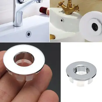 

Wash Basin Overflow Cover Decorative Cover Washbasin Cover Accessories Plug Overflow Basin Basin Sprinkler L3U8