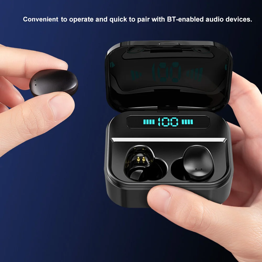 X7 TWS 5,0 Bluetooth наушники 8D стерео Спортивные Беспроводные наушники гарнитура Мини наушники спортивные наушники с зарядным устройством