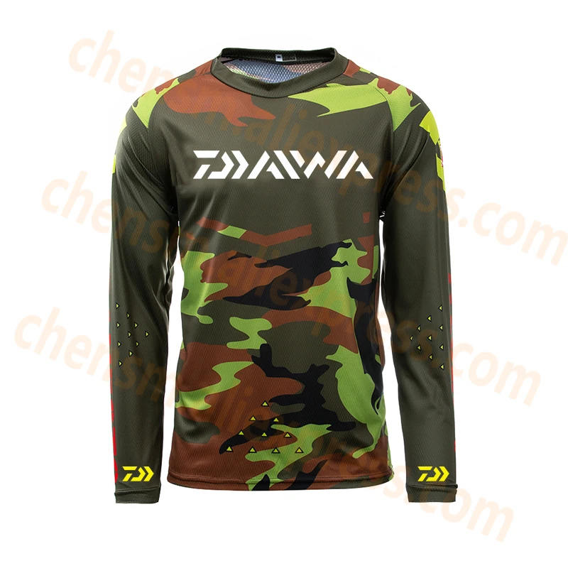 2020 новый бренд Dawa Daiwa рубашки для рыбалки спорта на открытом воздухе