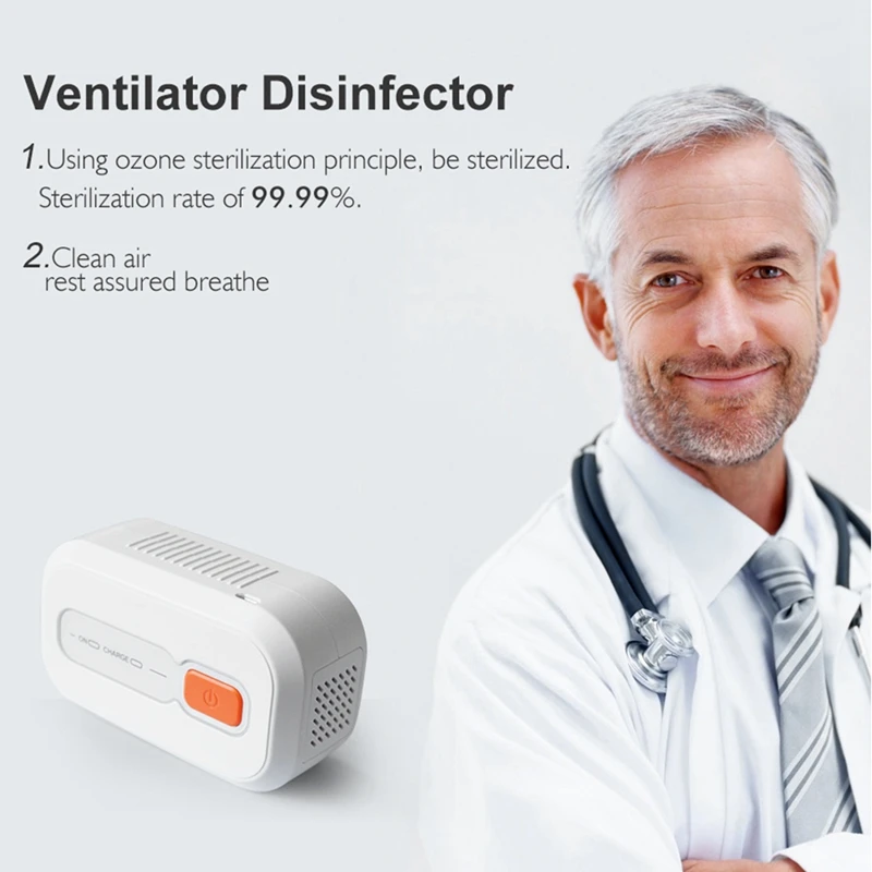 Lithium Battery CPAP Cleaner and Sanitizer for ResMed Phillips Fisher Paykel CPAP Machine Air CPAP 
