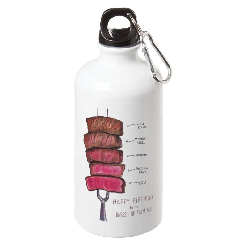 

Components of a barbecue Sport Water Bottle With Carabiner For Outdoor Camping Cycling Walking 17oz