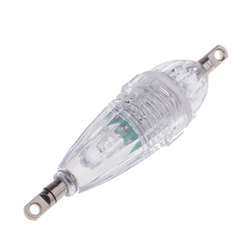 LED Fishing Light Night Fishing Lure Strobe Squid Lure Light Underwater Fish Attracting Light