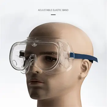 

Clear Safety Goggles Anti-Fog Impact-Resistant Anti-Splash Wind Dust Proof Prote Outdoor Anti-wind Cyclists Riding