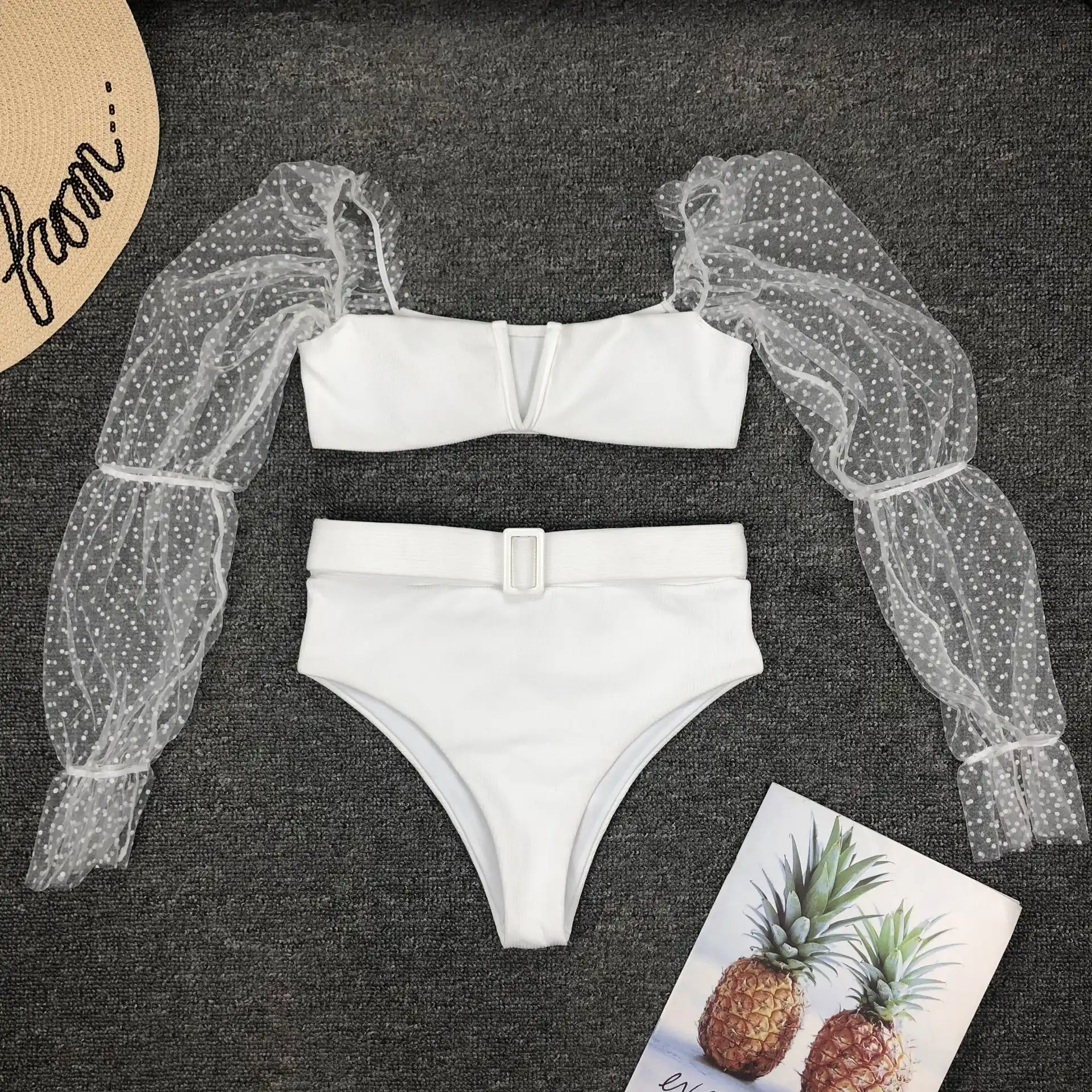 belted bikini set