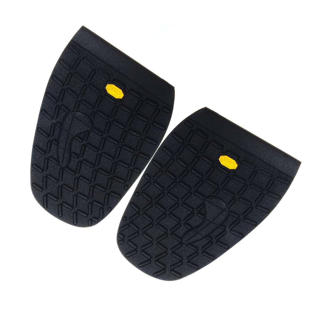 

1 Pair DIY Rubber Glue On Soles Shoes Repair Anti Slip Grip Pads Black